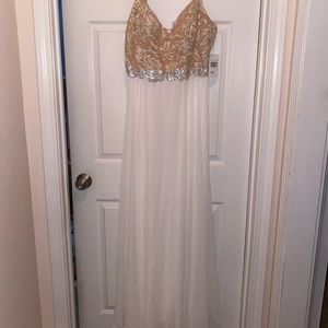 Floor length gown
